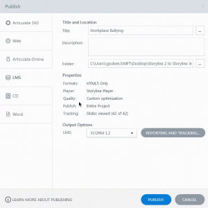 Publish Formats
