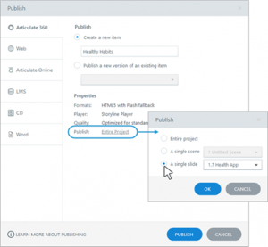 Publish individual scenes or slides_Storyline 360