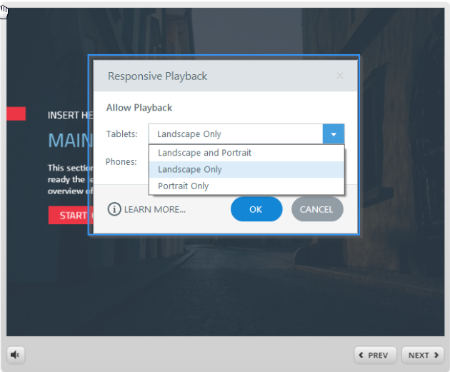 Responsive Playback Restrictions
