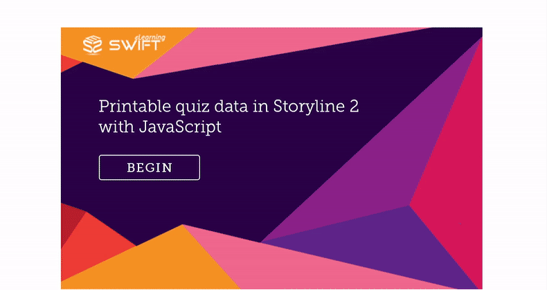 Printable Quiz Data in Storyline 2 with JavaScript