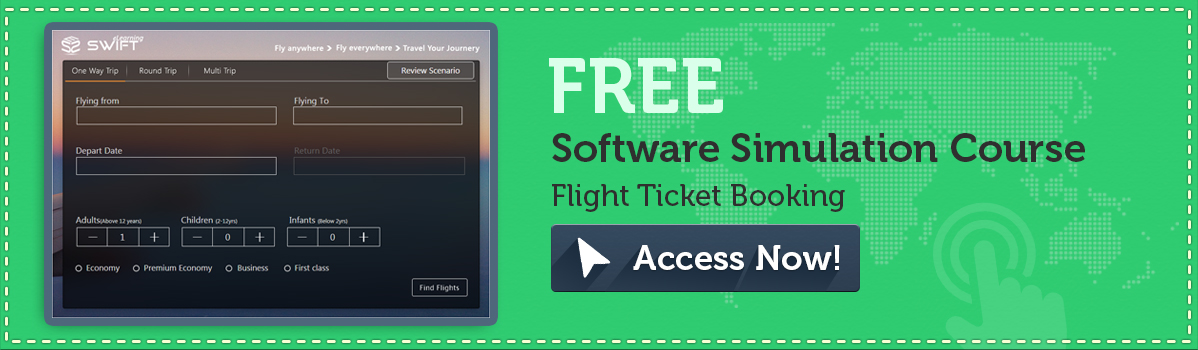 Simulation-Based Training Flight-Ticket-Booking