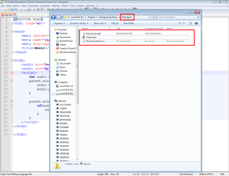 How to play background music continuously throughout the course in Articulate Storyline 2.