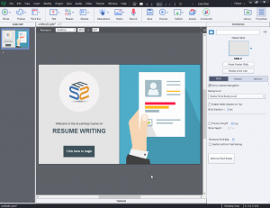 Text and Design the Button