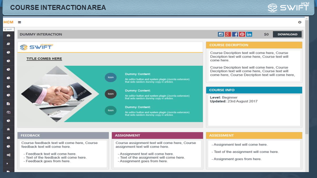 swiftHCM-Course_Interaction_Area-screenshot