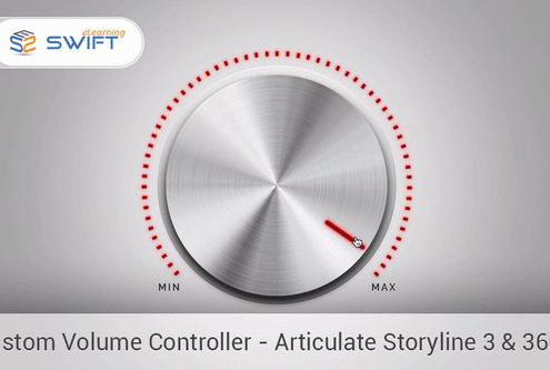 Custom Volume Control – Articulate Storyline 3 or Articulate Storyline 360