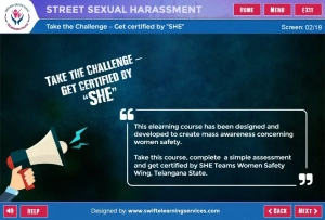 Women’s Safety on the Streets - A Custom eLearning Approach