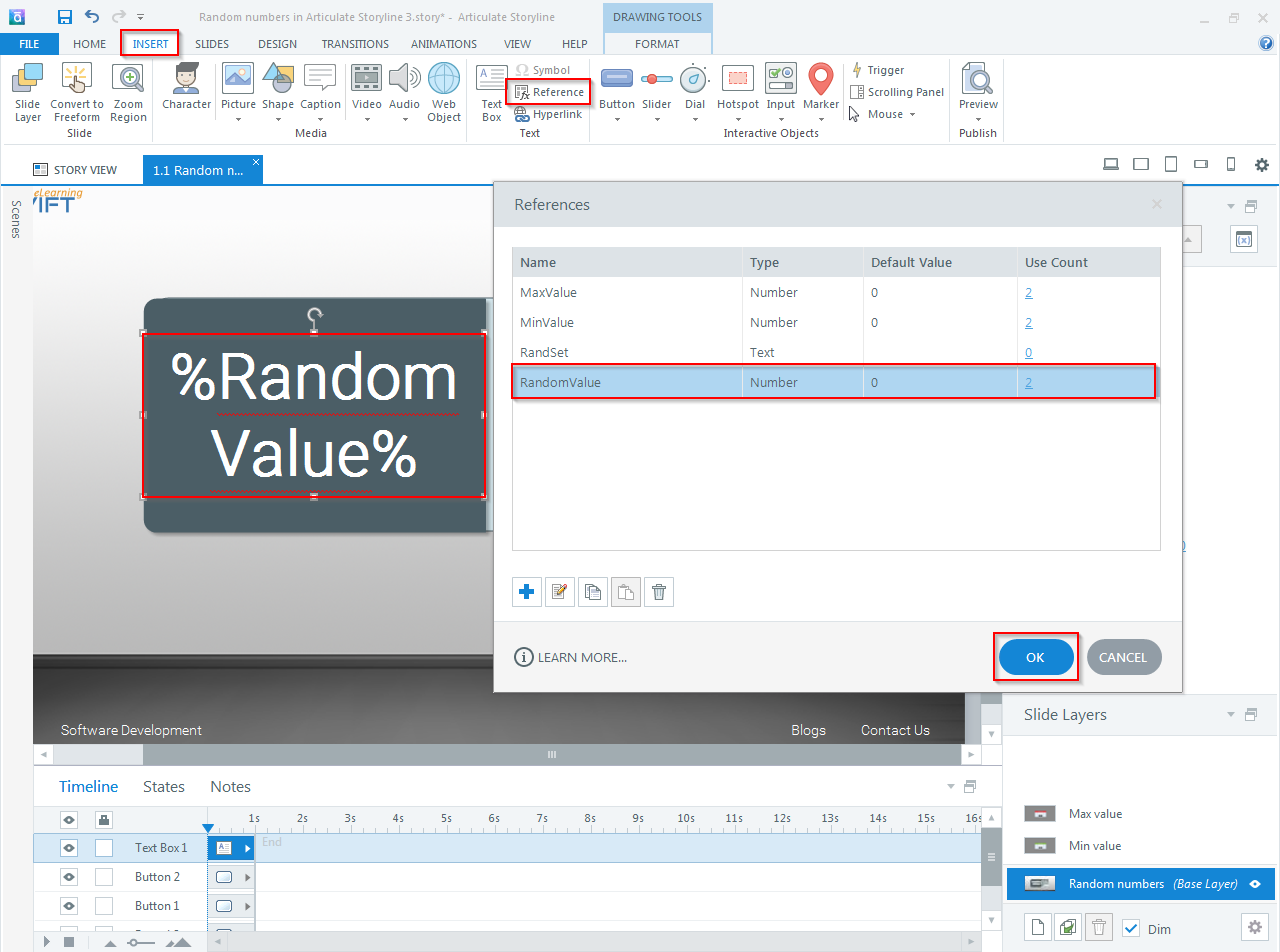 Textbox_Random_numbers_in_Articulate_Storyline_3
