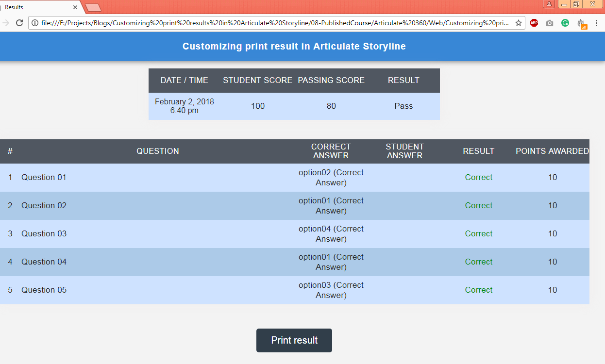 Customizing print result screen in Articulate Storyline_Img_002