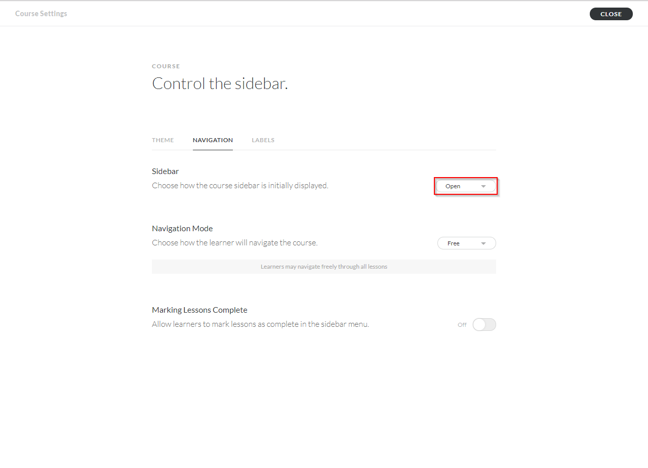 Articulate-Rise - Configuring-and-Controlling-Sidebar-visibility3