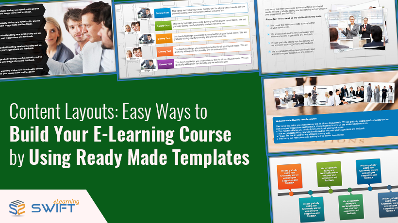 Articulate Storyline 3: 6 Content templates to Build Your E-learning Course