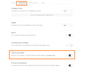 Articulate Rise – Feature Review: Turn OFF pagination, previous and next buttons