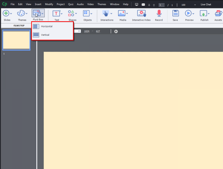 Adobe Captivate 2019 Fluid Boxes & Automatic Device Preview