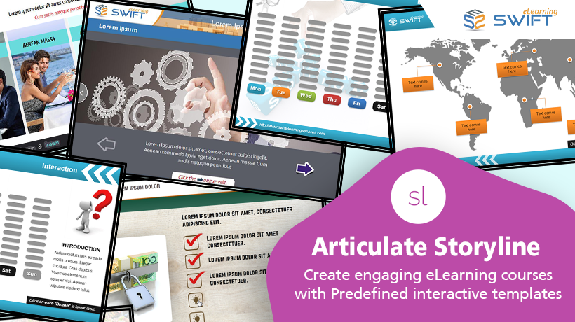 Articulate Storyline Templates for Custom eLearning Development