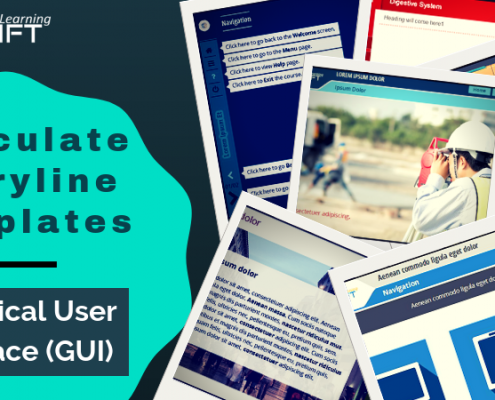 Best Graphical User Interface (GUI) Templates for Articulate Storyline Development