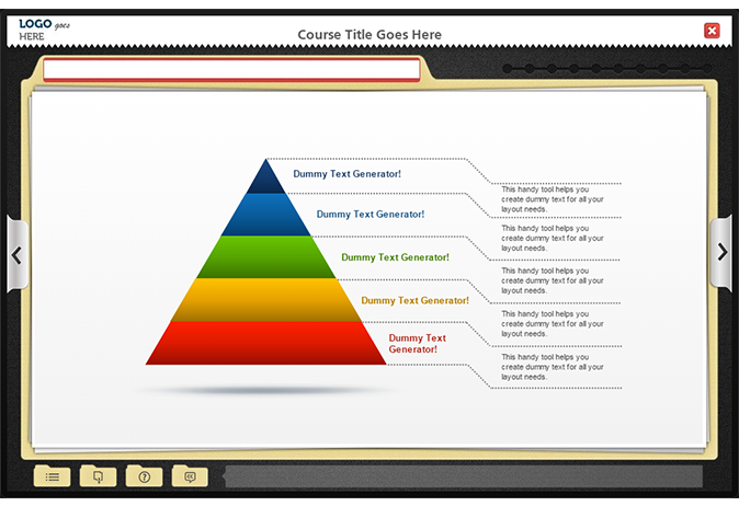Articulate Storyline Interactive Charts and Graphic Templates