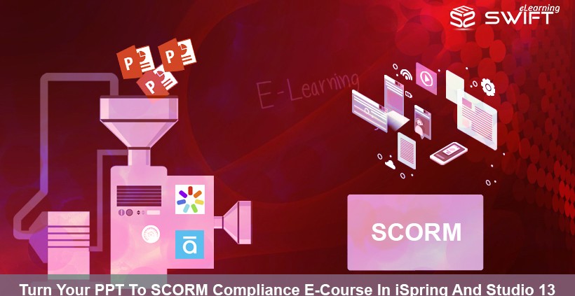 Convert PPT presentation into a SCORM course with iSpring and Studio 13