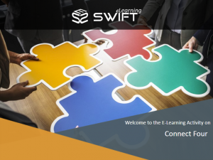Rapid eLearning Solution - Connect4 | Swift eLearning Services – Custom eLearning and Digital Training Solutions rapid elearning solution - connect4