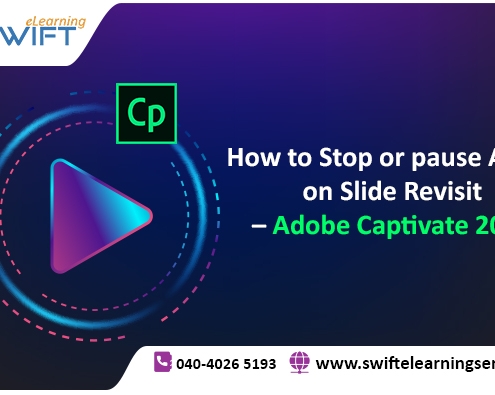 How to Stop or pause Audio on Slide Revisit – Adobe Captivate 2019