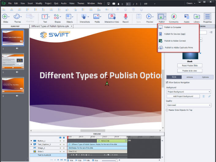 adobe captivate 9 publishing options adobe captivate 9 publishing options
