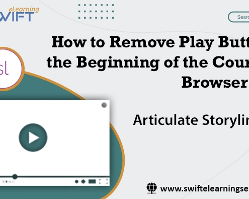 how to remove play button in storyline