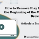 how to remove play button in storyline