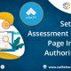 setting up assessment results page in adapt authoring tool