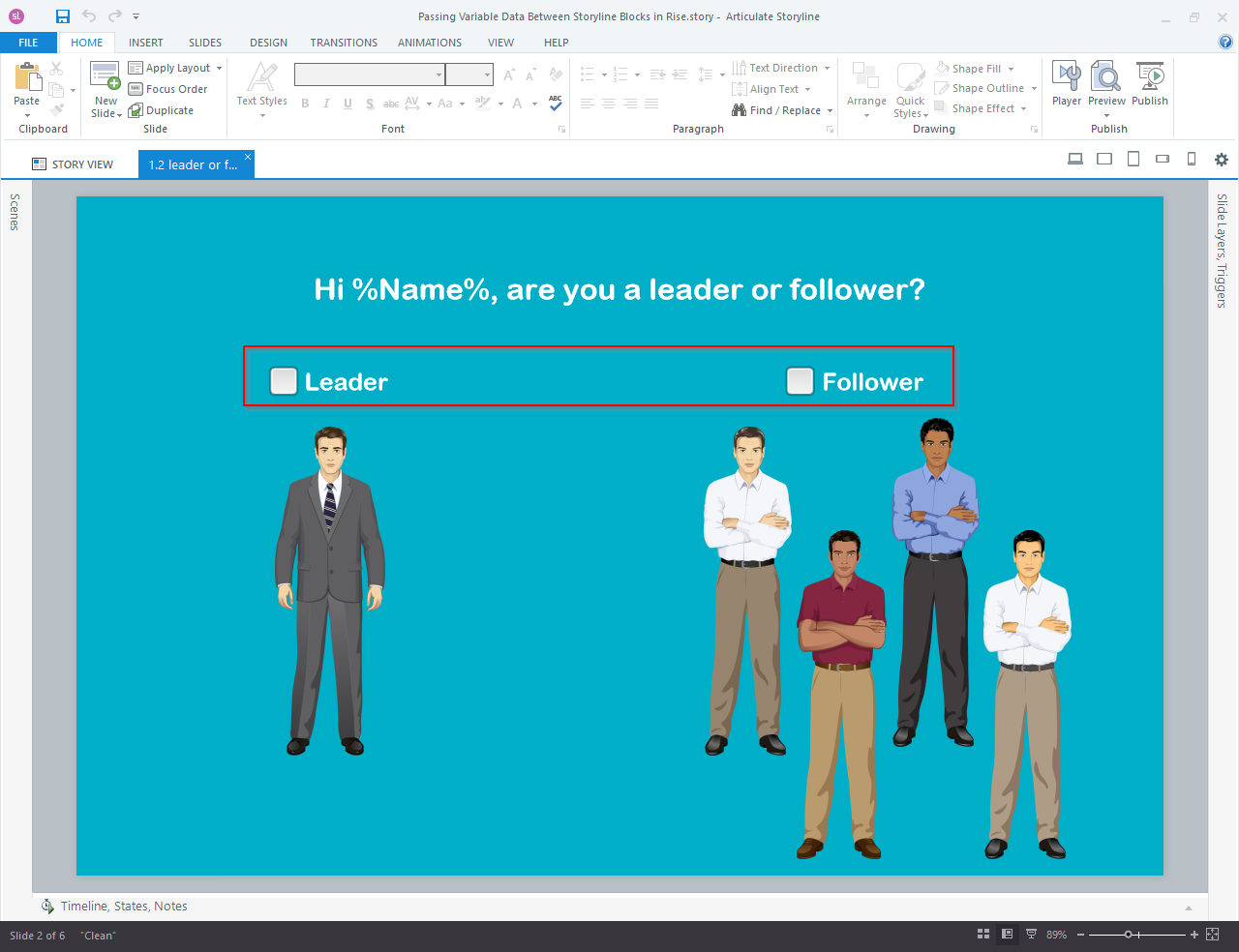 Articulate Storyline 360 to Articulate Rise Blocks 4