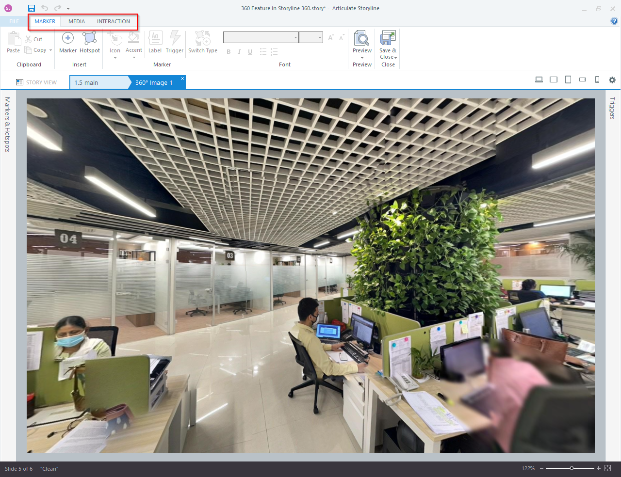 Adding 360 images in Articulate Storyline 360 4