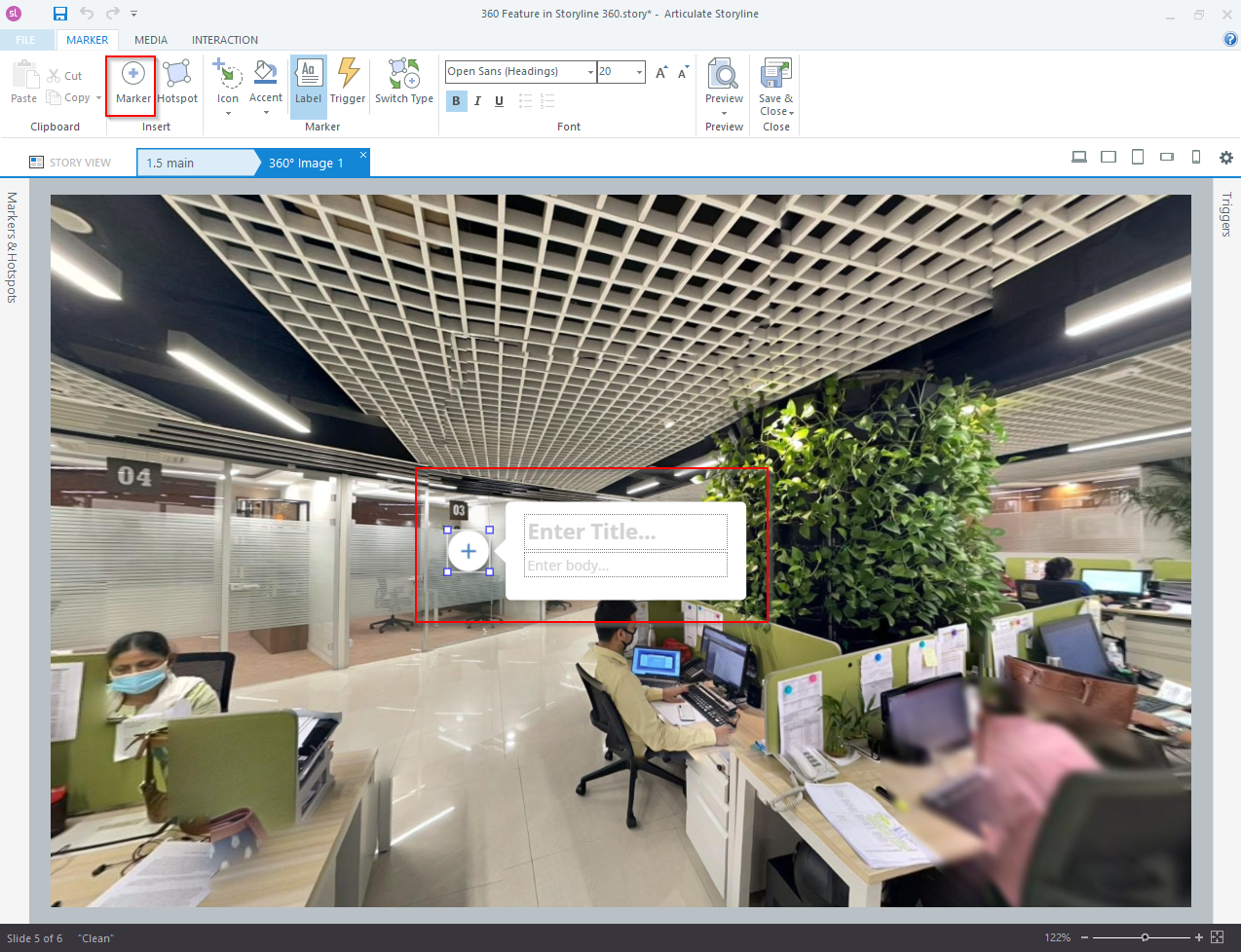 Adding 360 images in Articulate Storyline 360 5