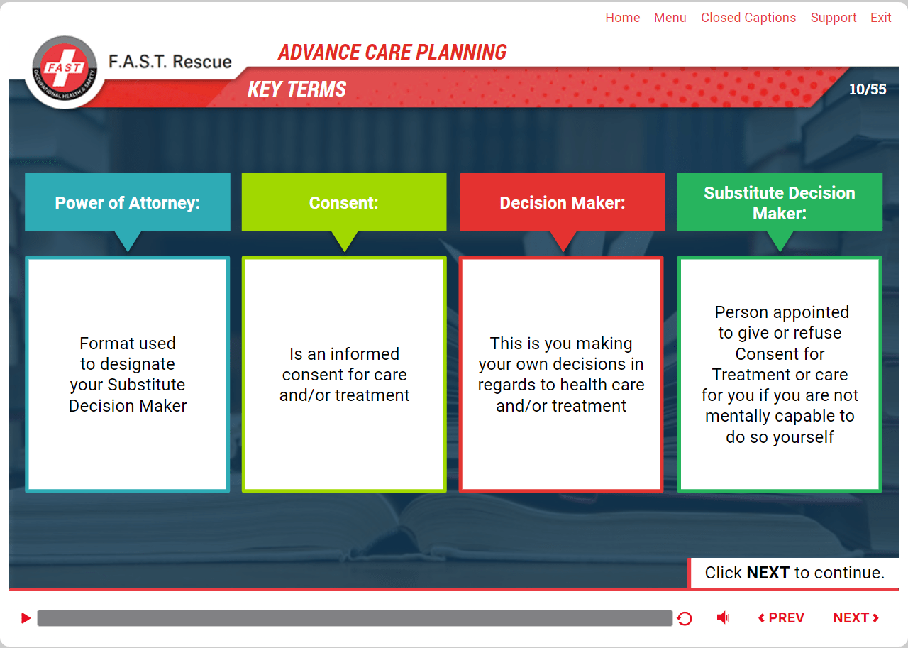 Advance Care Planning Training
