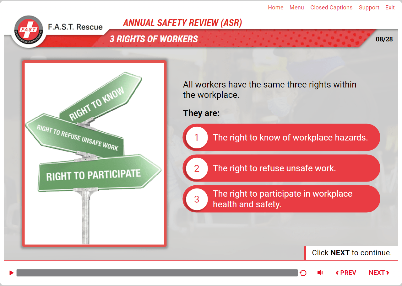 Annual Safety Training