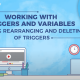 Copying Rearranging and Deleting of Triggers