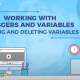 Editing and Deleting Variables