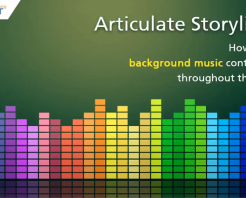 How To Make Background Music Play Continuously Throughout The Course In Articulate Storyline 2