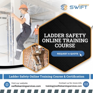Ladder Safety Training | Swift eLearning Services – Custom eLearning and Digital Training Solutions ladder safety training