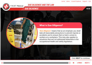 Due Diligence and the Law