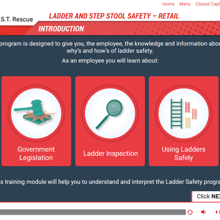 Ladder and Step Stool Safety Retail