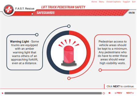 Lift Truck Pedestrian Safety