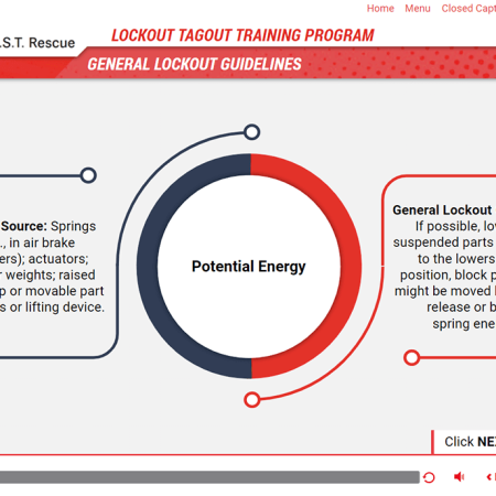 Lockout and Tagout Training Program