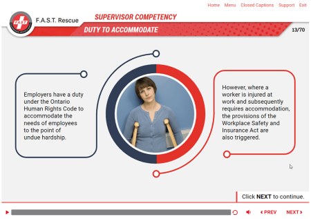 Supervisor Awareness online training course