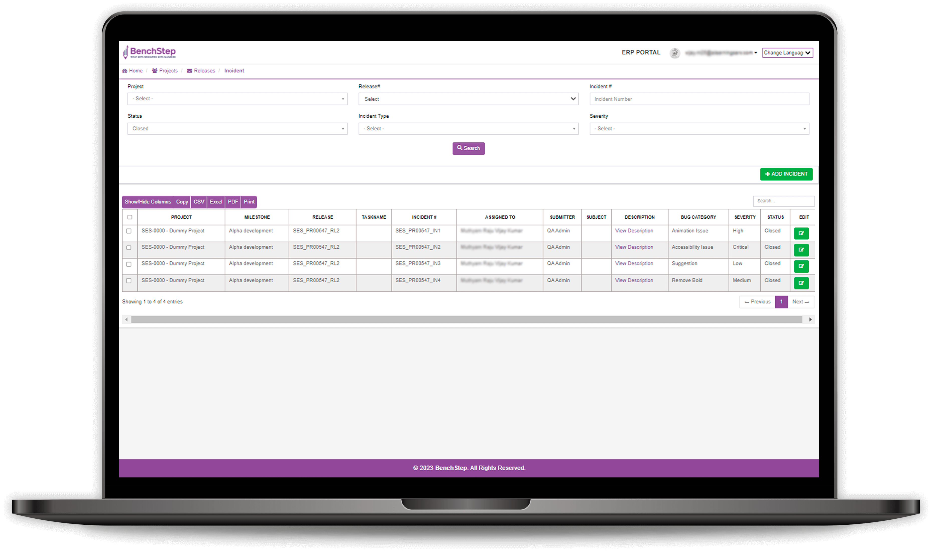 CLOUD BASED BUG TRACKER SYSTEM