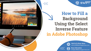 How to Fill a Background Using the 'Select Inverse' Feature in Adobe Photoshop