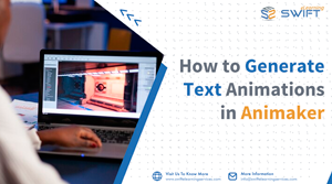 How to generate text animations in Animaker
