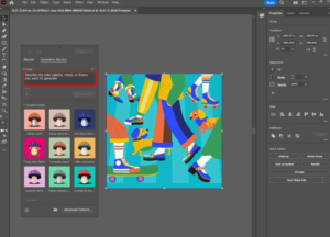 You can enter the required color values in the prompt entry field and click the 'Generate' button.