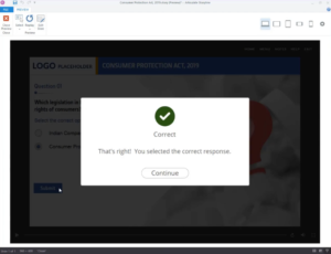 You will observe the feedback layers changing into accessible feedback layers.