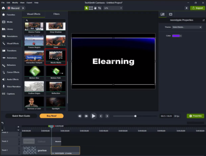 How to Add Dynamic Background in Camtasia