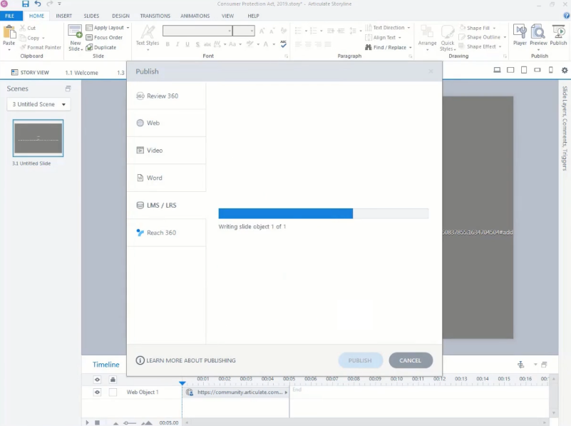 Articulate Storyline 360 