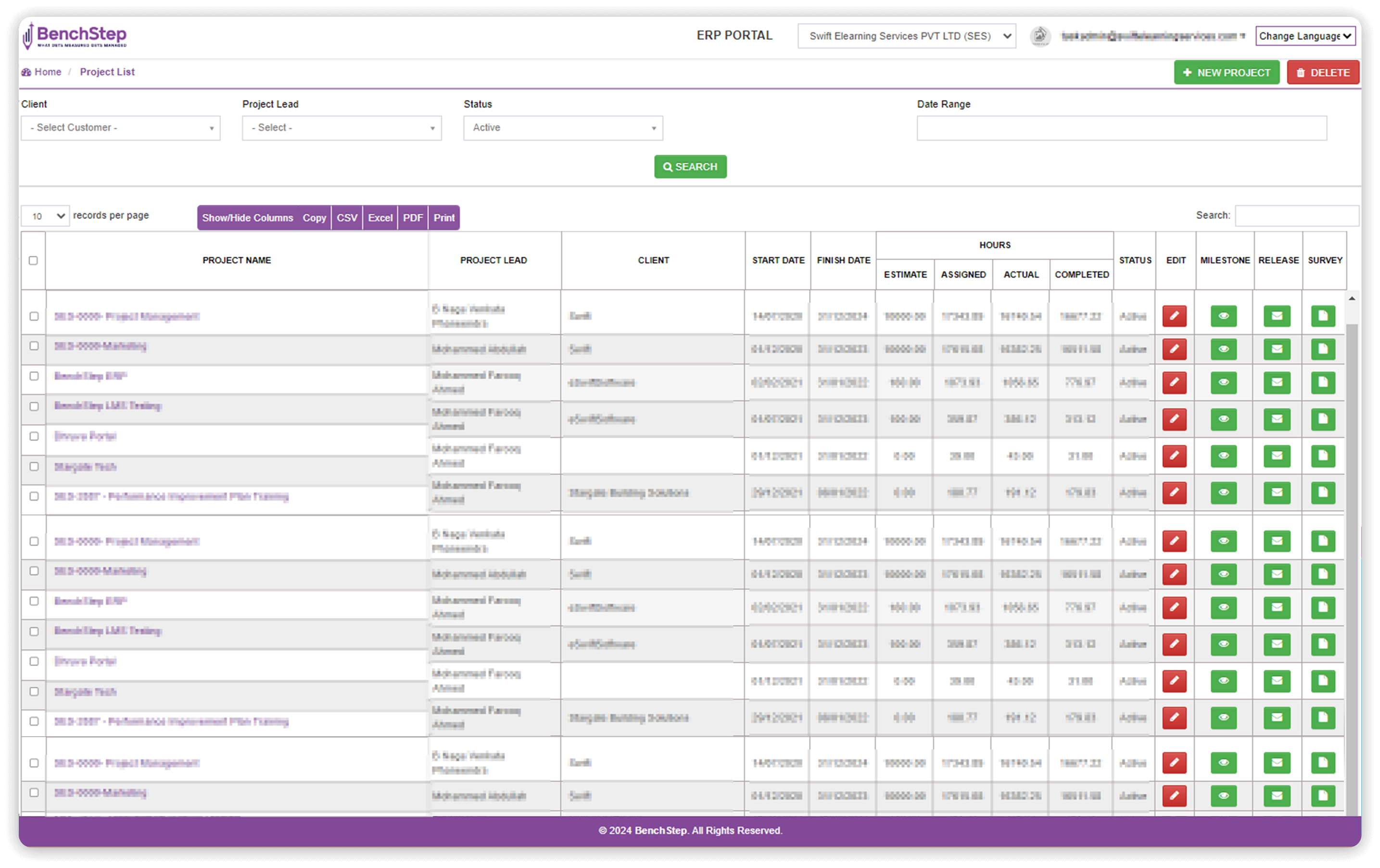 Time tracking