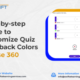 Step-by-step Guide to Customize Quiz Feedback Colors in Rise 360