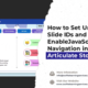 How to Set Unique Slide IDs and Enable JavaScript Navigation in Articulate Storyline 360